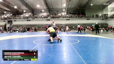 75 lbs Quarterfinal - Derek Catron, Excelsior Springs Youth Wrestling Club vs Baylor Bennett, Webb City Youth Wrestling Club