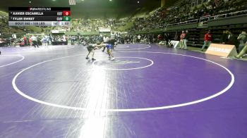 108 lbs Quarterfinal - Xavier Escamilla, Exeter Union vs Tyler Sweet, Clovis North