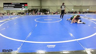 90 lbs Rr Rnd 4 - Isabella Strumke, Aztec Lady Warriors K-6 vs Makinley McNabb, Oklahoma Mafia Girls K-6