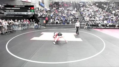 5A 138 lbs Cons. Round 1 - Ben Redd, Viewmont vs Taima Anderson, Spanish Fork