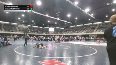 90 lbs 5th Place - Kei'rell Cannon, Salisbury vs Alexander Fisher, Jersey Shore