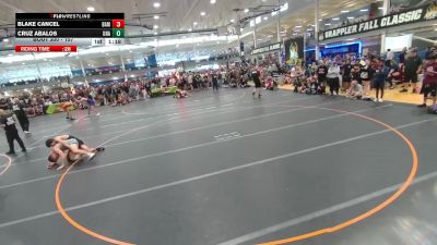 157 lbs Champ. Round 1 - Cruz Abalos, Unattached vs Blake Cancel, Unattached