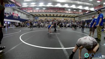 52 lbs Quarterfinal - Ace Freudenberger, Team Guthrie Wrestling vs Liam Avalos, Standfast OKC