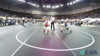 Round Of 16 - Avery Arnett, Del City Little League vs Zayne Francis, Spiro Bulldog Wrestling