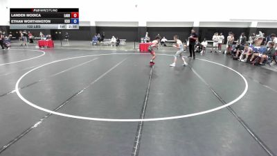 132 lbs Landen Modica, Team Louisiana vs Ethan Worthington, Team Kansas Silver