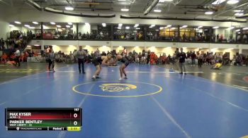 197 lbs Round 1 (10 Team) - Parker Bentley, West Liberty vs Max Kyser, Alma