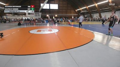 135 lbs Round Of 16 - Jackson Refsnider, Pinnacle/totino-grace High School vs Dalton R Weber, Pope John Hs/edge