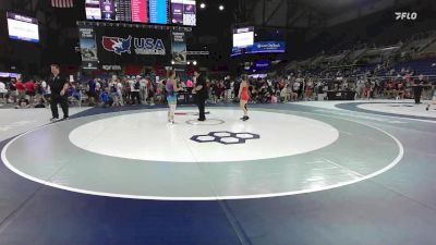 100 lbs Champ. Rd Of 16 - Cassidy McCallister, IA vs Peggy Susan Dean, CO