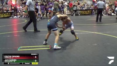 75 lbs Round 2 (6 Team) - Jace Barnes, Team Gotcha vs Coltyn Tipsord, Illinois KIA