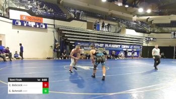 174 lbs Semifinal - Carson Babcock, Northern Iowa vs Cade Schmidt, Unattached-Iowa State