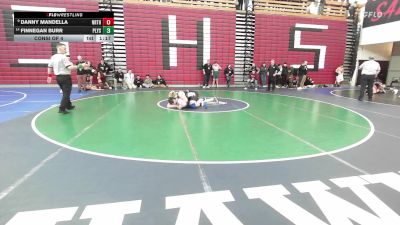 215 lbs Consi Of 4 - Danny Mandella, Northbridge vs Finnegan Burr, Plymouth South