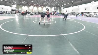 215A Cons. Round 3 - Kade Krause, Dowling Catholic vs Elijah Luna, Canyon Randall