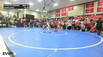 144 lbs Round Of 16 - Samuel Teape, Prague vs La'Trayvun Norwood, Bookert T Washington