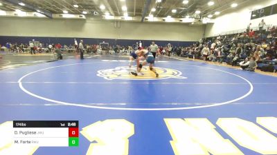 174 lbs Consi Of 8 #2 - Dominic Pugliese, Johnson & Wales vs Michael Forte, Roger Williams
