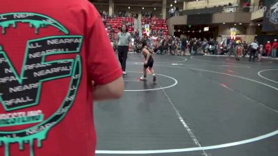 70 lbs Cons. Round 3 - Calvin Loveall, Team Central vs Max Hewitt, Mulvane Wrestling Club