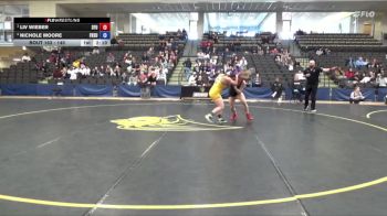 145 lbs Semifinal - Liv Wieber, Simon Fraser University vs Nichole Moore, Fort Hays State