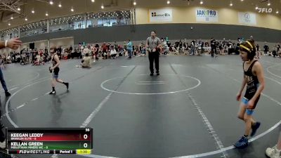 56 lbs Round 3 (6 Team) - Keegan Leddy, Brawler Elite vs Kellan Green, Midlothian Miners WC