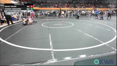 125 lbs Quarterfinal - Kalley Fuller, Blue Devil Wrestling vs Chantal Hernandez, ARDMORE TAKEDOWN CLUB