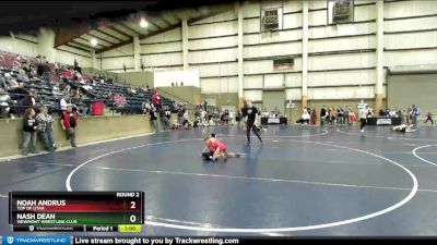 62 lbs Round 2 - Noah Andrus, Top Of Utah vs Nash Dean, Viewmont Wrestling Club