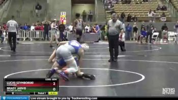 AA 160 lbs Cons. Semi - Lucas Szymborski, Cleveland vs Brady Jarvis, Wilson Central