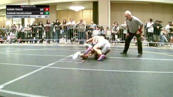 132 lbs Consi Of 128 #2 - Kasen Thach, Eastvale Elite WC vs Kamari Baldelomar, San Dimas HS