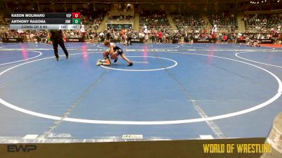 70 lbs Consi Of 8 #2 - Kason Molinaro, Valiant Prep vs Anthony Ragona, JRW Jake Reicin Wrestling