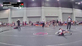 55 lbs Round 4 - Tetsuo Anderson, SWA Slate Wrestling Academy vs Kasen Morris, Backyard Brawlers