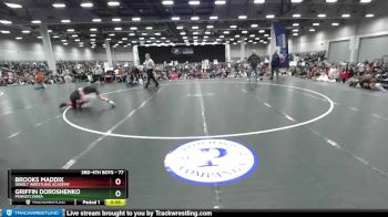 77 lbs 1st Place Match - Griffin Doroshenko, Pennsylvania vs Brooks Maddix, Sebolt Wrestling Academy