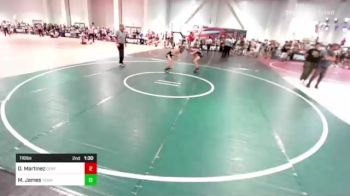 130 lbs Consolation - Cody Soares, Oakdale vs Damion Hamilton, Team Real Life