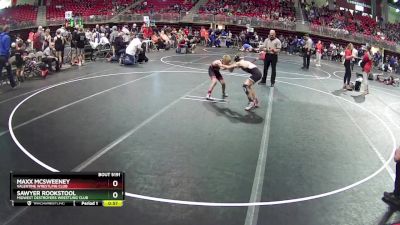 75 lbs Cons. Round 4 - Maxx McSweeney, Valentine Wrestling Club vs Sawyer Rookstool, Midwest Destroyers Wrestling Club