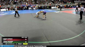 3rd Place Match - Owen Bargen, Columbus Lakeview vs Yoan Camejo, Blair