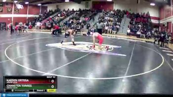 120 lbs Champ. Round 1 - Chansten Torres, Sierra Vista vs Kaeden Ortega, Arbor View