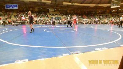 76 lbs Round Of 32 - Cooper Tennery, Red Cobra Westling Academy vs Cael Danielson, Texas Elite