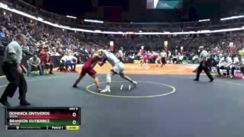 220-3A 5th Place Match - Dominick Ontiveros, Brush vs Brandon Gutierrez, Skyview