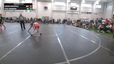 76 lbs Round 4 (8 Team) - Austin Archfield, Wrecking Crew Demolition Team vs Cael Dennison, Jungle WC