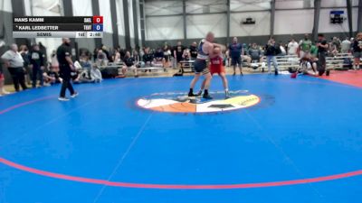 165 lbs Semis - Hans Kamm, Salem Elite vs Karl Ledbetter, Team Utah