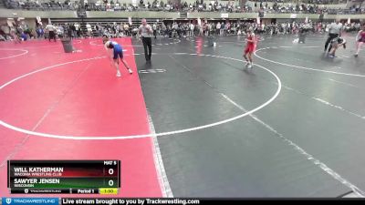 105 lbs Cons. Round 2 - Will Katherman, Waconia Wrestling Club vs Sawyer Jensen, Wisconsin