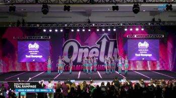 Evolution Cheer - Teal Rampage [2025 L4 Senior - D2 - Small - B Day 2] 2025 One Up Grand Nationals