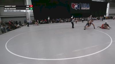 132 lbs Champ. Rd Of 128 - Garrett Gant, Iowa vs Blake Sexton, Mile High Wrestling Club