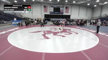 150 lbs Semifinals (4 Team) - Anthony Perrino, Miller Place High Sch vs Hollis Child, Marcellus-Onondaga
