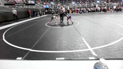 54-58.7 lbs Round Of 16 - Maliyah Lopez, Proving Grounds Wrestling vs Winifred Perry, Springdale Youth Wrestling Club