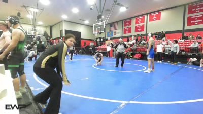 144 lbs 3rd Place - Merik Hunter, Rogers High School Boys vs Waylon Mcleland, Dewar HS Boys