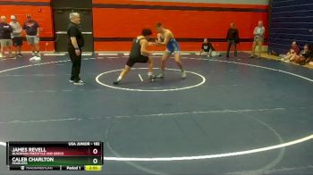 182 lbs Semifinal - James Revell, Blackman Freestyle And Greco vs Caleb Charlton, Pearlers