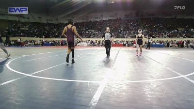 133 lbs Round Of 64 - James Anderson, Mustang Middle School vs Christopher Begay, Clinton, Ok