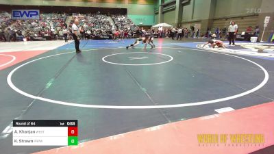 108 lbs Round Of 64 - Ayden Khanjan, Westview vs Kayden Strawn, Paradise Ridge Pandas Wrestling Club