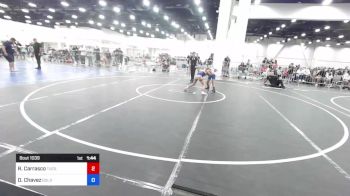 66 lbs Consolation - Riley Carrasco, Tucson Cyclones vs Davina Chavez, Gold Rush Wr Ac