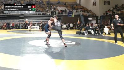 190 lbs Round Of 32 - Landon Fitzsimmons, Mount St. Charles vs John Bramlett, Christian Brothers High School