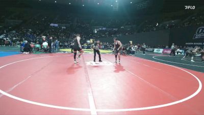 6A Boys 190 lbs Quarterfinal - Snowden Gabrielsen, Beaverton Boys vs Lincoln Kemper, Glencoe Boys