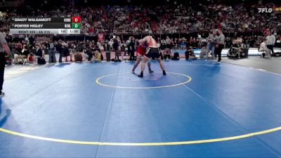 4A 215 lbs Semifinal - Grady Walgamott, Homedale vs Porter Higley, Buhl