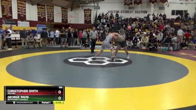 165 lbs Cons. Round 1 - George Pavis, Bethlehem Catholic vs Christopher Smith, Mullen